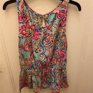 Lily Pulitzer Blouse Size M.